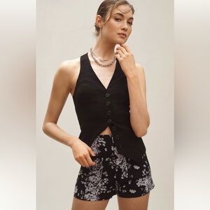 Anthropologie Colette Magic Fabric Floral Shorts NWT Size 25 XS Spring Coastal